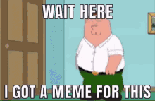 Wait Here Memes Family Guy GIF
