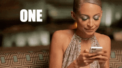 Wait Nicole Richie Is Reading A Message GIF