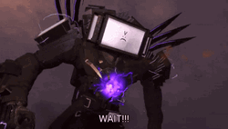 Wait You Need Me Skibidi Toilet GIF