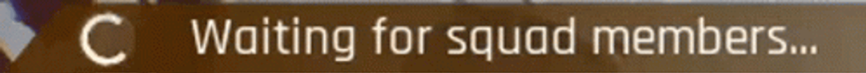 Waiting For Squad Members GIF