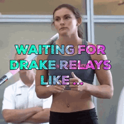 Waiting Pole Vault Relay GIF