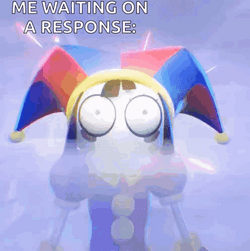 Waiting Pomni Meme GIF