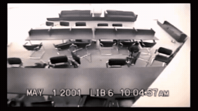 Waiting Room Black And White Photo GIF