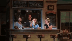 Waitress Broadway Musical With Spray Bottle GIF