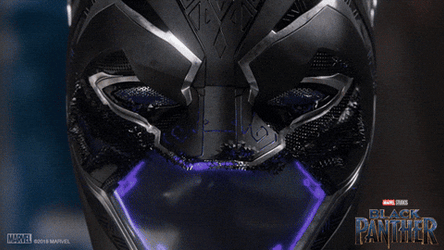 Wakanda Black Panther Transform GIF