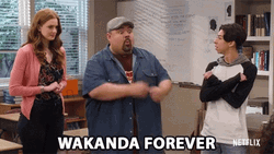 Wakanda Forever Netflix GIF