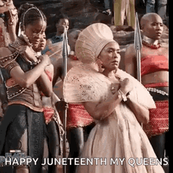 Wakanda Forever Queen GIF