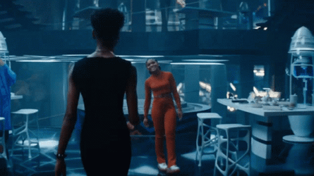 Wakanda Headquarters Handshake GIF