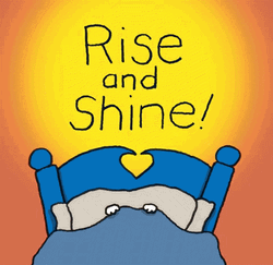 Wake Up Chippy Hello Sunshine GIF