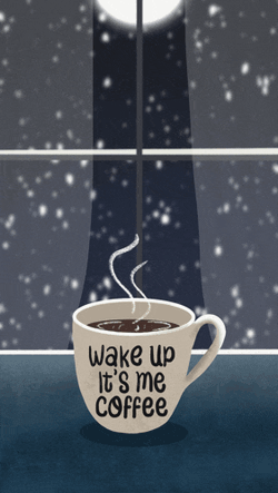 Wake Up Coffee GIF