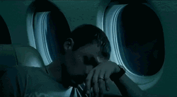 Waking Up At Plane GIF