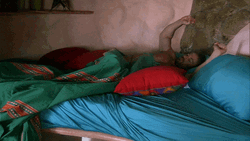 Waking Up Stretching Man GIF