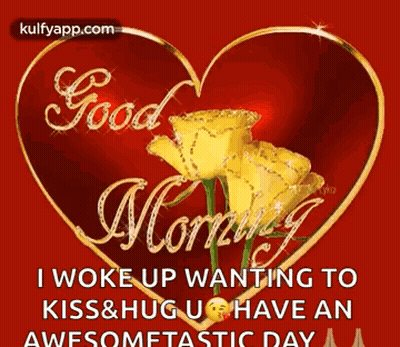 Waking Up Wanting To Kiss And Hug GIF