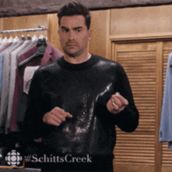 Walk Away Schitts Creek GIF