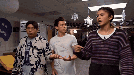 Walk By Spiderman GIF