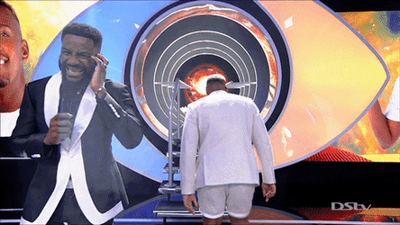 Walk Off Bog Brother Reality Show GIF