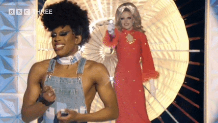 Walk Off Rupaul's Drag Race UK GIF