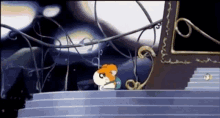Walking Around Hamtaro Cute Steps Journey GIF