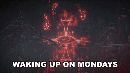 Walking Dead Waking Up On Monday GIF