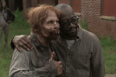 Walking Dead Zombie Thumbs Up GIF