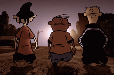 Walking Ed Edd N Eddy GIF