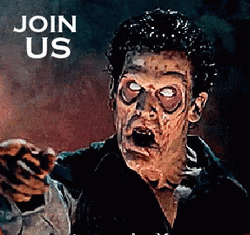 Walking Evil Dead Join Us GIF