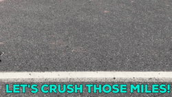 Walking Fast To Crush Those Miles GIF