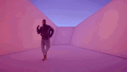 Walking In The Pink Room Hotline Bling Drake GIF
