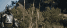 Walking Mandalorian Bobba Fett GIF