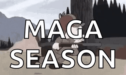 Walking Slowly On Maga Season GIF