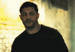 Walking Tom Hardy GIF