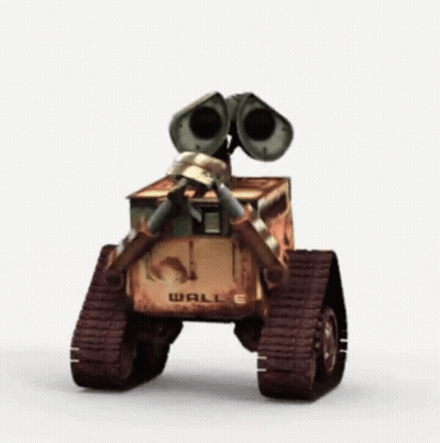 Wall E Is A Robot From The Movie Wall E GIF