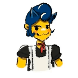 Wally Darling On Housemaid Costume GIF