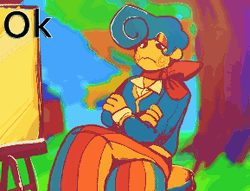 Wally Darling Sitting On Tree Trunk GIF