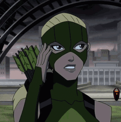 Wally West And Artemis Kissed GIF