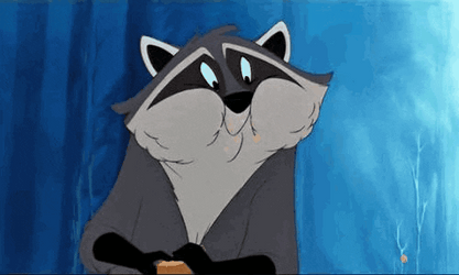 Walt Disney Meeko Chewing Gum GIF