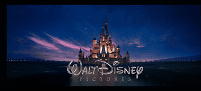 Walt Disney Pictures Logo With Castle GIF