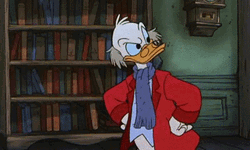 Walt Disney Scrooge Mcduck Nagging  Nephew Donald  Duck GIF