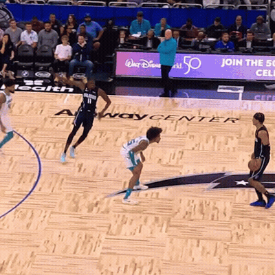 Walt Disney World 50Th Anniversary Basketball Game GIF