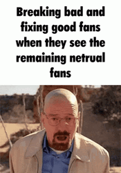 Walter White Falling Good Fans Meme GIF
