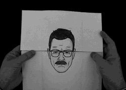 Walter White Flip Card GIF