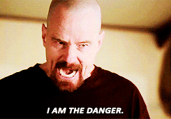 Walter White I Am Danger GIF