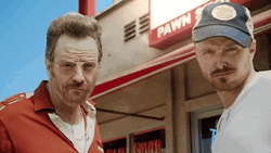 Walter White Jesse Pinkman High Five GIF
