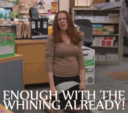 Wambulance Stop Whining The Office GIF