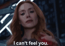 Wanda Vision Crying I Can't Feel You GIF