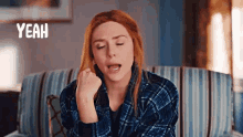 Wanda Vision Maximoff Yeah I'm Not Sure GIF