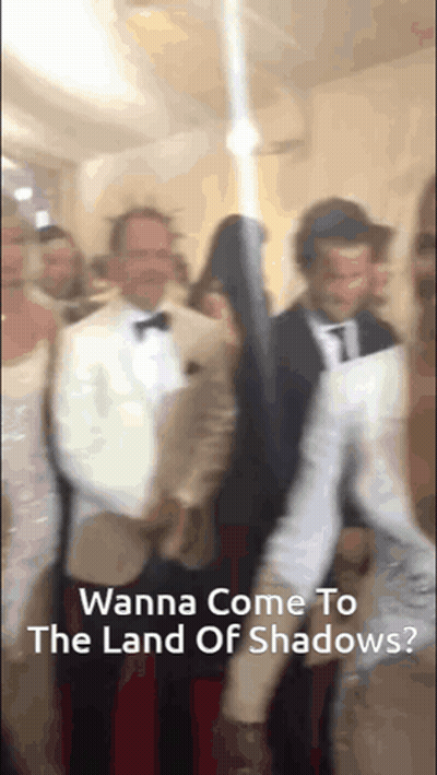 Wanna Come To The Land Of Shadows ? Is The Question Being Asked GIF