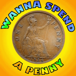 Wanna Spend A Penny Coin  GIF