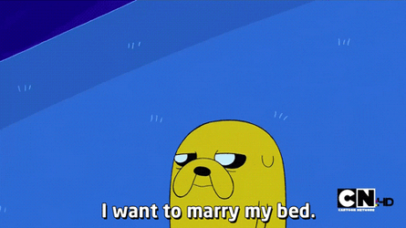 Want To Marry My Sleepy Time Bed GIF