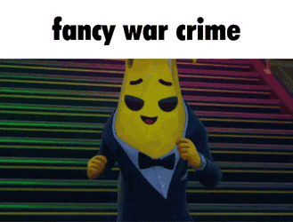 War Crime Fortnite Banana GIF